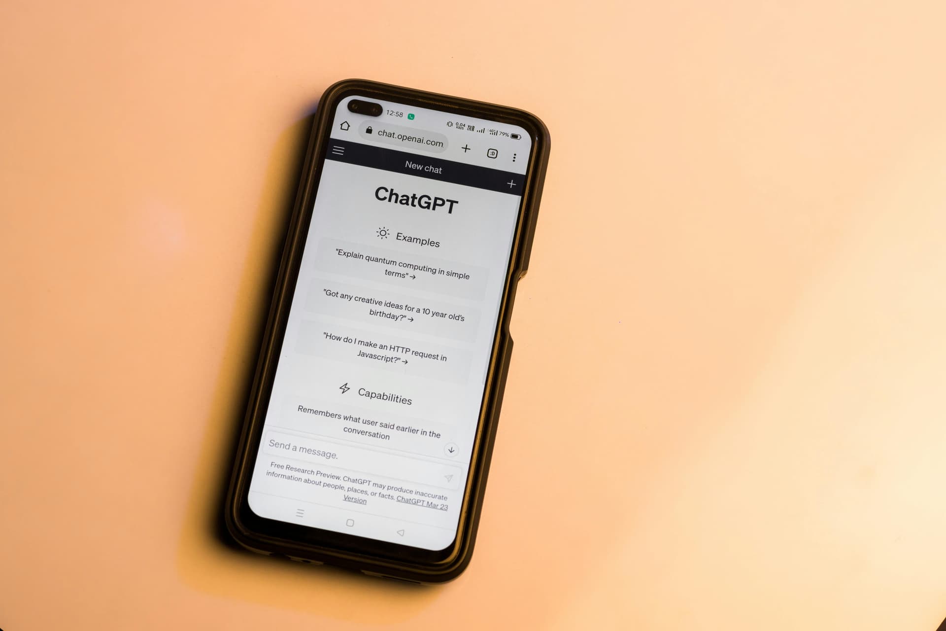 ChatGPT Prototype interface on Buzzkit, representing AI-powered SEO optimization